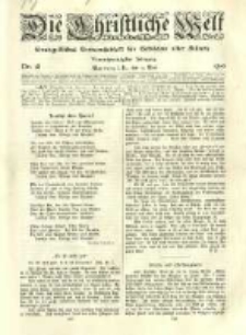 Die Christliche Welt: evangelisches Gemeindeblatt f&uuml;r Gebildete aller St&auml;nde. 1910.05.05 Jg.24 Nr.18