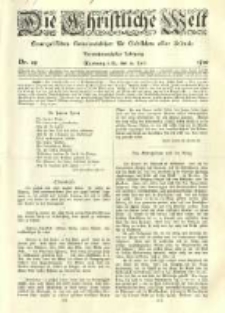 Die Christliche Welt: evangelisches Gemeindeblatt für Gebildete aller Stände. 1910.07.21 Jg.24 Nr.29