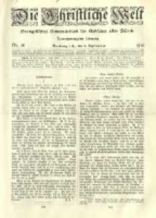 Die Christliche Welt: evangelisches Gemeindeblatt für Gebildete aller Stände. 1910.09.08 Jg.24 Nr.36