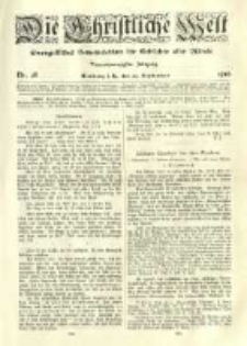 Die Christliche Welt: evangelisches Gemeindeblatt für Gebildete aller Stände. 1910.09.22 Jg.24 Nr.38