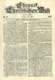 Chronik der christlichen Welt. 1897.03.11 Jg.7 Nr.10