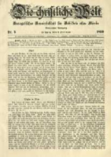 Die Christliche Welt: evangelisches Gemeindeblatt f&uuml;r Gebildete aller St&auml;nde. 1899.02.02 Jg.13 Nr.5
