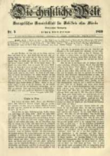 Die Christliche Welt: evangelisches Gemeindeblatt für Gebildete aller Stände. 1899.02.02 Jg.13 Nr.5