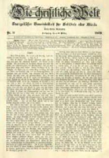 Die Christliche Welt: evangelisches Gemeindeblatt f&uuml;r Gebildete aller St&auml;nde. 1899.03.02 Jg.13 Nr.9
