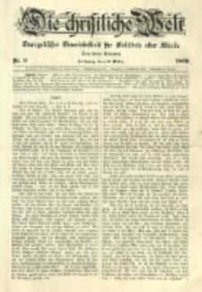 Die Christliche Welt: evangelisches Gemeindeblatt für Gebildete aller Stände. 1899.03.02 Jg.13 Nr.9