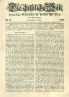 Die Christliche Welt: evangelisches Gemeindeblatt f&uuml;r Gebildete aller St&auml;nde. 1899.03.09 Jg.13 Nr.10