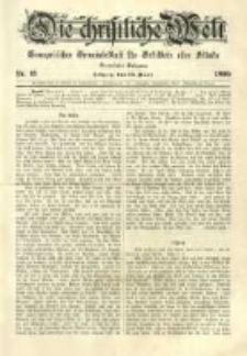 Die Christliche Welt: evangelisches Gemeindeblatt für Gebildete aller Stände. 1899.03.30 Jg.13 Nr.13