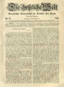 Die Christliche Welt: evangelisches Gemeindeblatt für Gebildete aller Stände. 1899.04.13 Jg.13 Nr.15