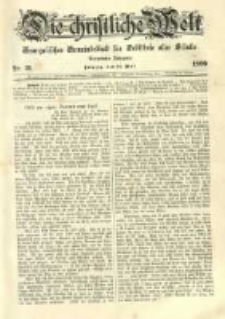 Die Christliche Welt: evangelisches Gemeindeblatt f&uuml;r Gebildete aller St&auml;nde. 1899.05.25 Jg.13 Nr.21