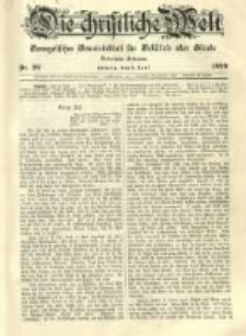 Die Christliche Welt: evangelisches Gemeindeblatt für Gebildete aller Stände. 1899.06.01 Jg.13 Nr.22