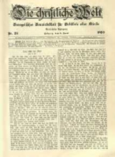 Die Christliche Welt: evangelisches Gemeindeblatt für Gebildete aller Stände. 1899.06.08 Jg.13 Nr.23