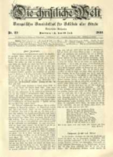 Die Christliche Welt: evangelisches Gemeindeblatt für Gebildete aller Stände. 1899.07.20 Jg.13 Nr.29