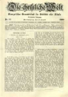Die Christliche Welt: evangelisches Gemeindeblatt f&uuml;r Gebildete aller St&auml;nde. 1899.08.17 Jg.13 Nr.33