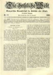 Die Christliche Welt: evangelisches Gemeindeblatt für Gebildete aller Stände. 1899.08.17 Jg.13 Nr.33