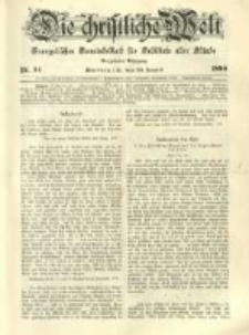 Die Christliche Welt: evangelisches Gemeindeblatt f&uuml;r Gebildete aller St&auml;nde. 1899.08.24 Jg.13 Nr.34