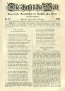 Die Christliche Welt: evangelisches Gemeindeblatt für Gebildete aller Stände. 1899.09.28 Jg.13 Nr.39