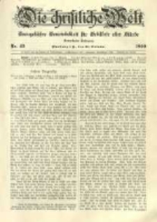 Die Christliche Welt: evangelisches Gemeindeblatt für Gebildete aller Stände. 1899.10.26 Jg.13 Nr.43