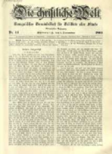 Die Christliche Welt: evangelisches Gemeindeblatt f&uuml;r Gebildete aller St&auml;nde. 1899.11.02 Jg.13 Nr.44