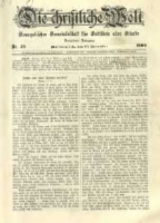 Die Christliche Welt: evangelisches Gemeindeblatt f&uuml;r Gebildete aller St&auml;nde. 1899.11.30 Jg.13 Nr.48
