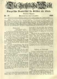 Die Christliche Welt: evangelisches Gemeindeblatt f&uuml;r Gebildete aller St&auml;nde. 1899.12.07 Jg.13 Nr.49