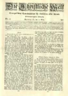 Die Christliche Welt: evangelisches Gemeindeblatt für Gebildete aller Stände. 1911.03.23 Jg.25 Nr.12
