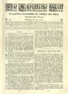 Die Christliche Welt: evangelisches Gemeindeblatt für Gebildete aller Stände. 1911.07.06 Jg.25 Nr.27