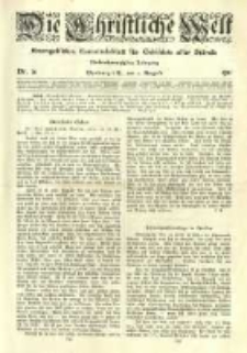 Die Christliche Welt: evangelisches Gemeindeblatt für Gebildete aller Stände. 1911.08.03 Jg.25 Nr.31