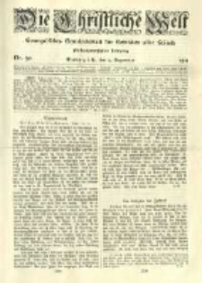 Die Christliche Welt: evangelisches Gemeindeblatt f&uuml;r Gebildete aller St&auml;nde. 1911.12.14 Jg.25 Nr.50
