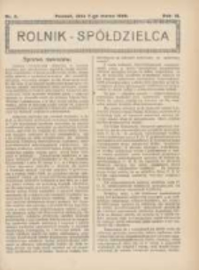 Rolnik-Spółdzielca 1926.03.07 R.3 Nr5