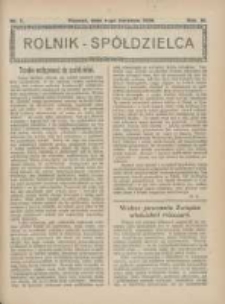 Rolnik-Spółdzielca 1926.04.04 R.3 Nr7