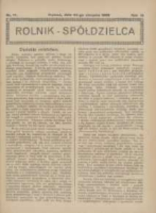 Rolnik-Sp&oacute;łdzielca 1926.08.22 R.3 Nr17