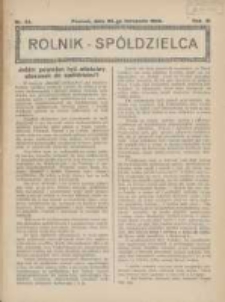 Rolnik-Spółdzielca 1926.11.28 R.3 Nr24