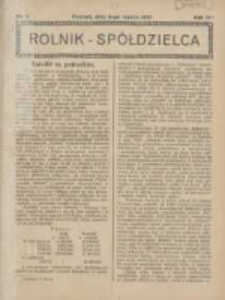 Rolnik-Sp&oacute;łdzielca 1927.03.06 R.4 Nr5