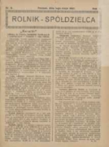 Rolnik-Spółdzielca 1927.05.01 R.4 Nr9
