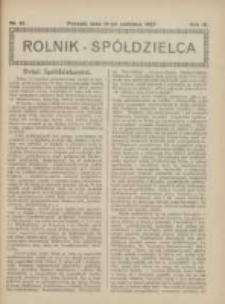 Rolnik-Spółdzielca 1927.06.12 R.4 Nr12