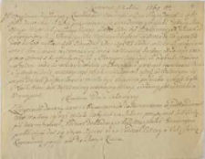 Excerpt z list&oacute;w z Kamińca 02.12.1769