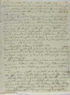 Exerpt z listów z Drezna 24.11.1770 i 01.12.1770