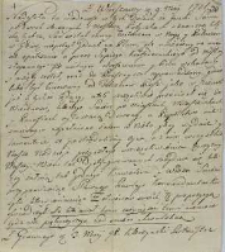 Z Warszawy 09.05.1771