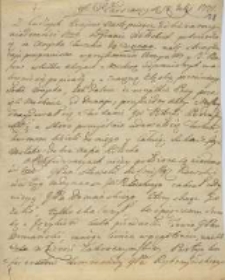 Z Warszawy 18.07.1771