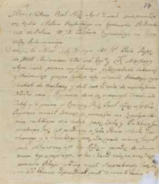 Z Warszawy 1771/1772