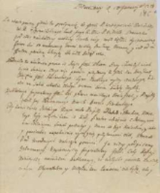 Z Warszawy 13.01.1773
