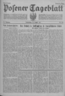 Posener Tageblatt 1935.08.15 Jg.74 Nr186