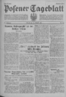 Posener Tageblatt 1935.08.22 Jg.74 Nr191