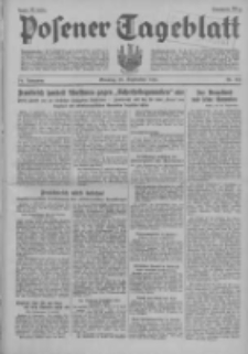 Posener Tageblatt 1935.09.22 Jg.74 Nr218
