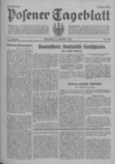 Posener Tageblatt 1935.11.09 Jg.74 Nr258