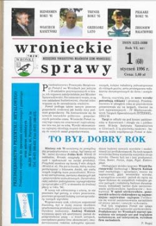 Wronieckie Sprawy 1996.01 R.7 Nr1(60)