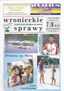 Wronieckie Sprawy 1996.07-08 R.7 Nr7/8(66/67)