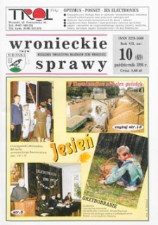 Wronieckie Sprawy 1996.10 R.7 Nr10(69)