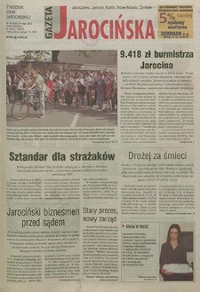 Gazeta Jarocińska 2002.05.10 Nr19(604)