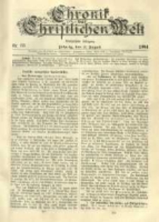 Chronik der christlichen Welt. 1904.08.11 Jg.14 Nr.33